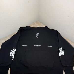 Darc Sport Black Crewneck with Graphic Design